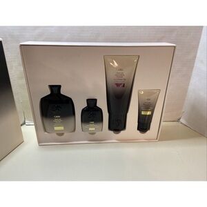 Oribe Gold Lust Repair & Shampoo 8.5 oz & Conditioner 6.7 oz & travel set NEW